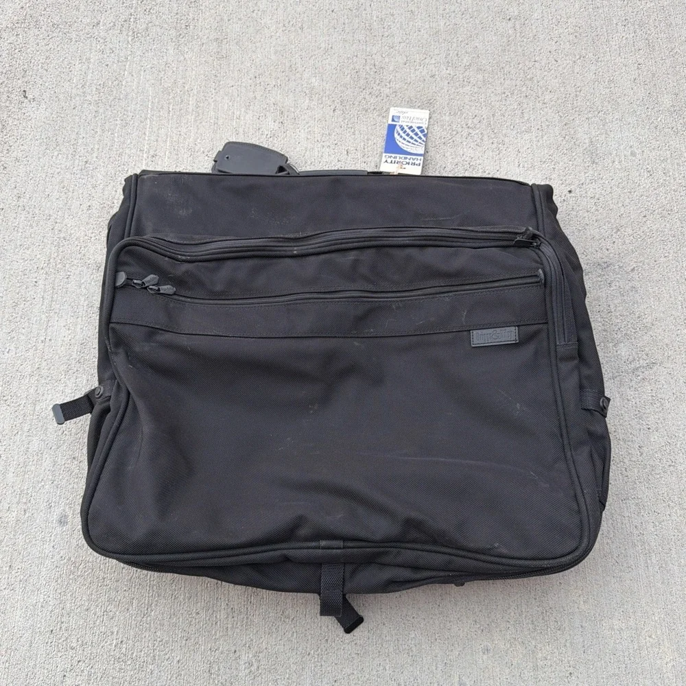 Briggs & Riley Baseline Folding Garment Bag Suit Travel Ballistic Nylon – Used